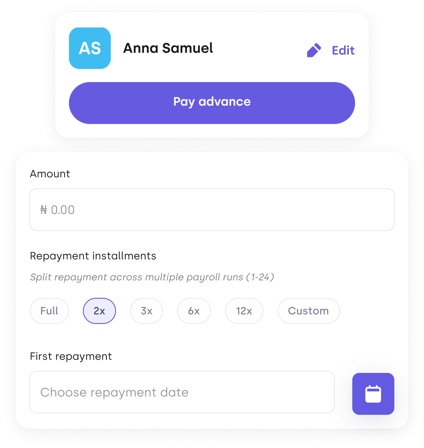 Salary Advance